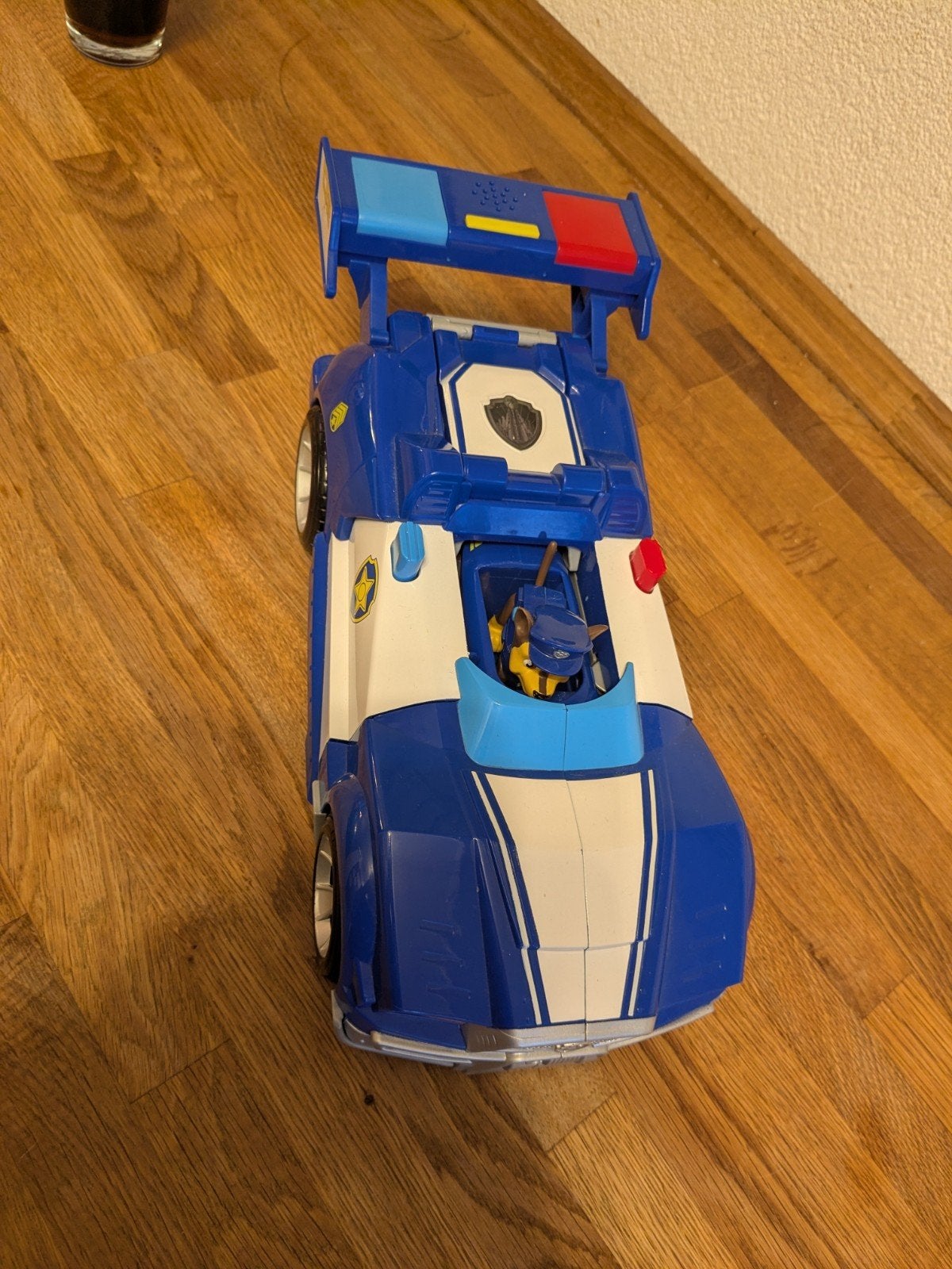 Paw Patrol Chase transforming city cruiser, Ophalen of Verzenden, Zo goed als nieuw
