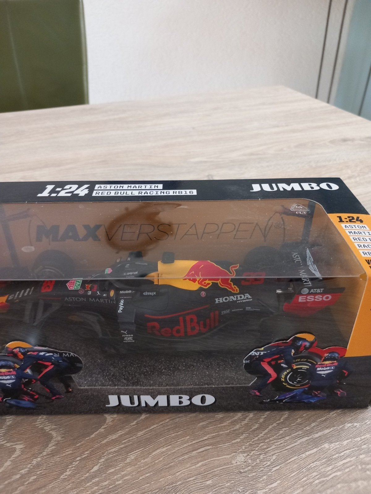 Max Verstappen Red Bull Racing RB16 1:24 modelauto, Ophalen of Verzenden, Nieuw, Auto, Overige merken