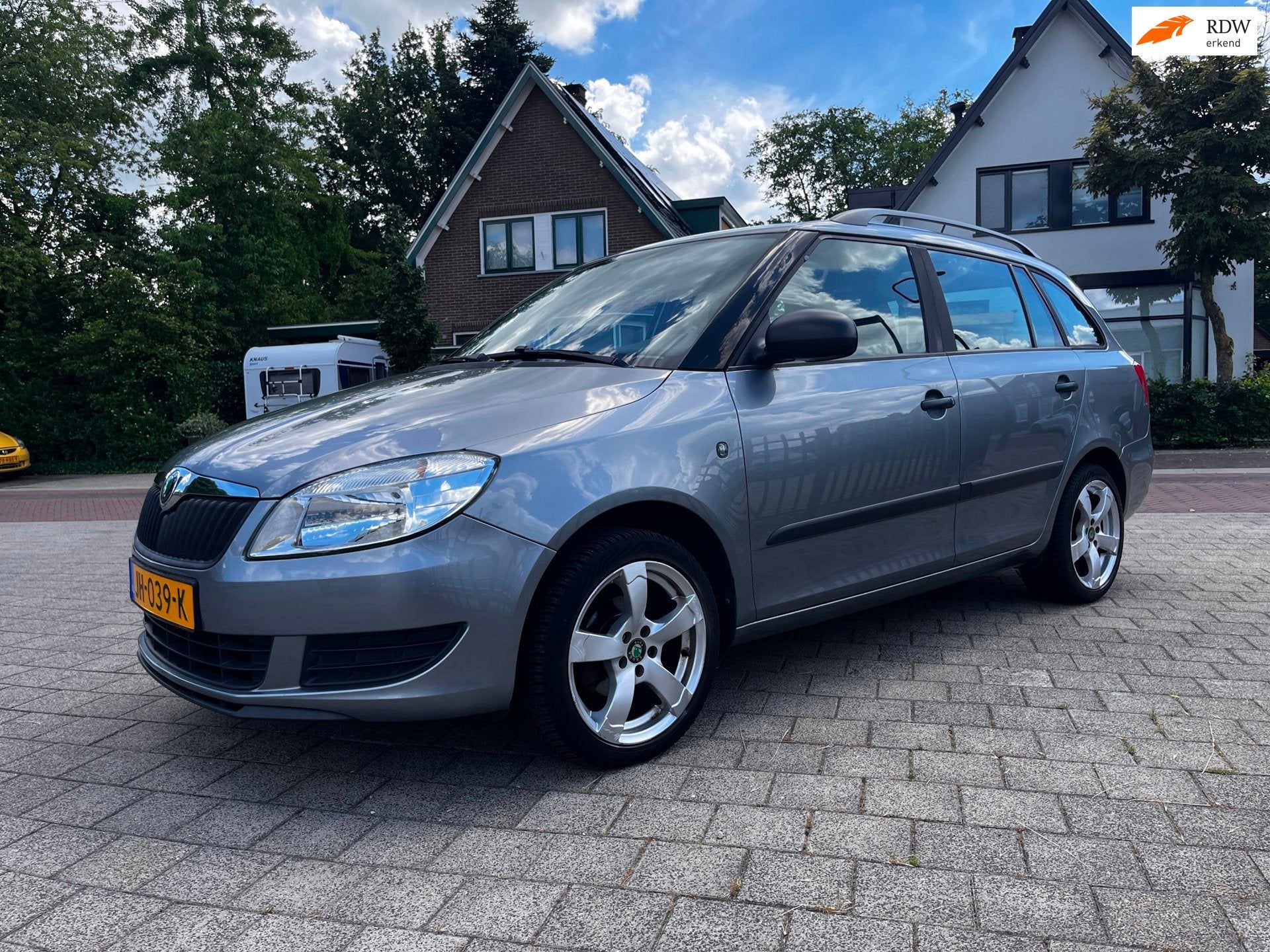 Skoda Fabia Combi 1.2 TSI Airco Isofix Trekhaak LM NW APK, Voorwielaandrijving, Euro 5, Gebruikt, 4 cilinders