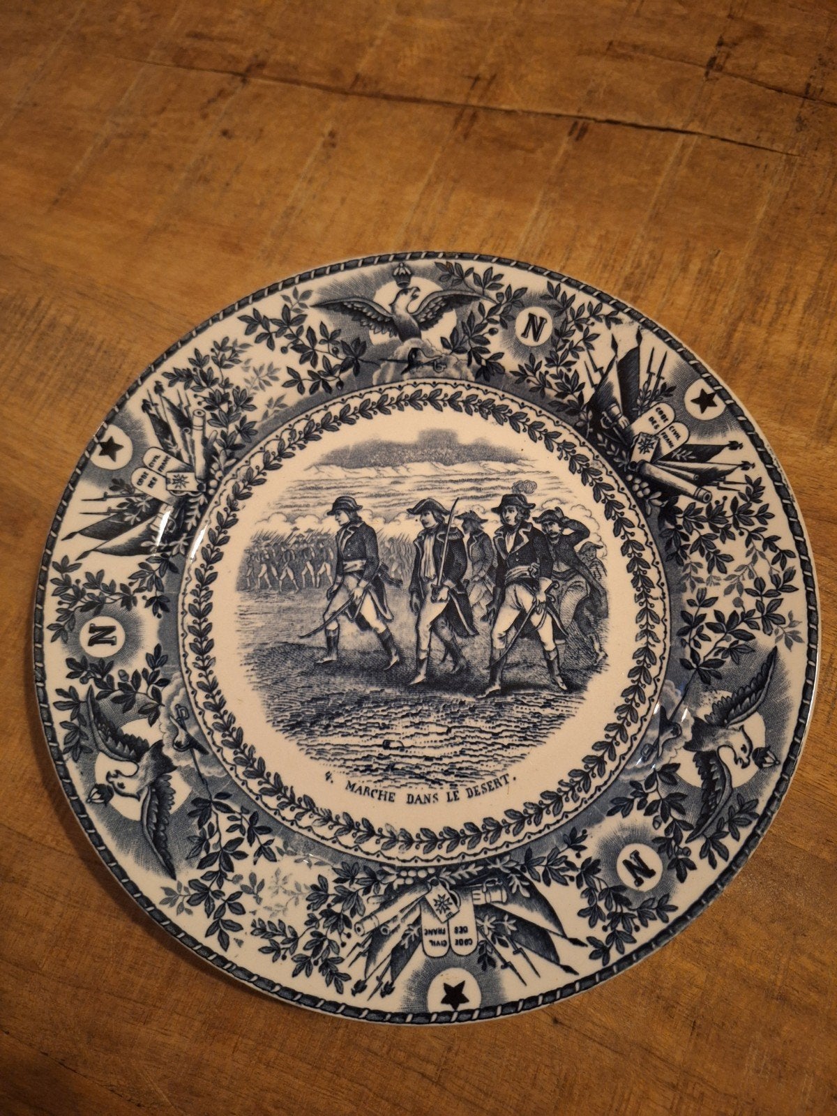 Delfts blauw bord, Antiek en Kunst, Antiek | Wandborden en Tegels, Ophalen