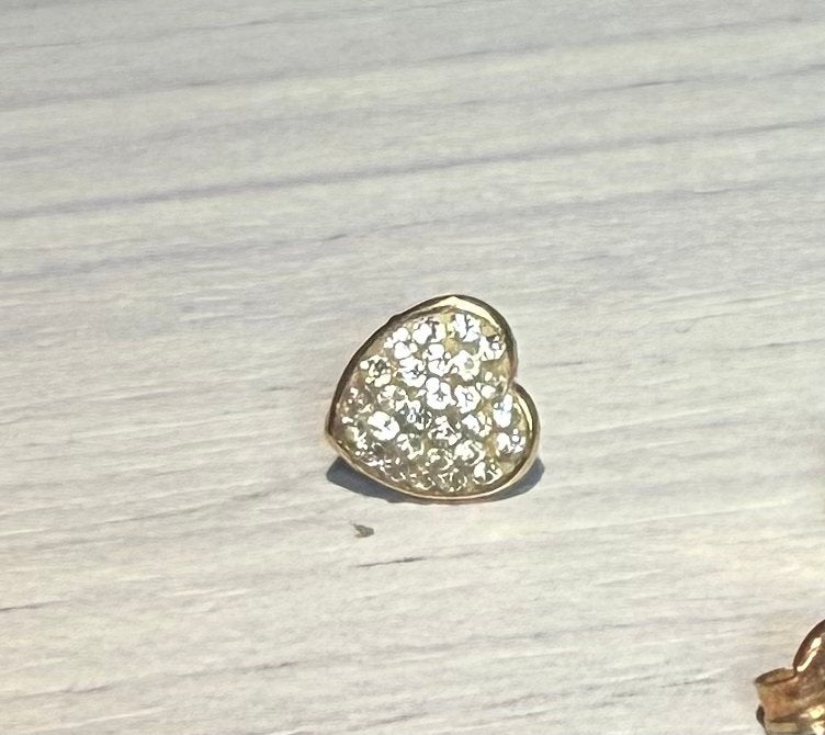 Gouden oorbellen 585, Sieraden, Tassen en Uiterlijk, Piercings, Ophalen of Verzenden, Zo goed als nieuw, Goud