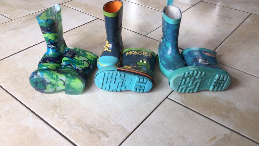 Regenlaarsjes maat 19 20 en 21, Kinderen en Baby's, Kinderkleding | Schoenen en Sokken, Ophalen of Verzenden, Zo goed als nieuw