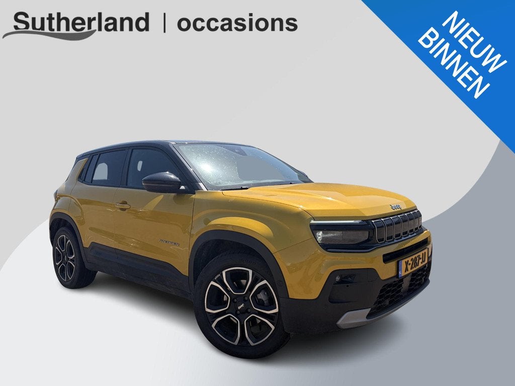 Jeep Avenger 1st Edition 54 kWh, Auto's, Jeep, 394 km, Gebruikt, 156 pk, SUV of Terreinwagen