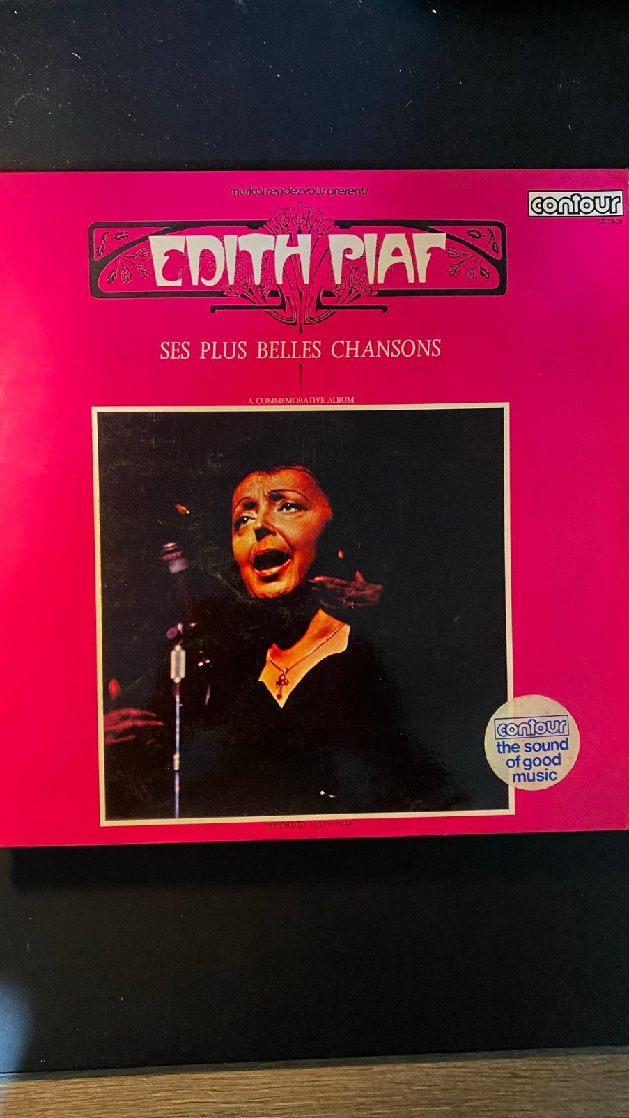 Edith Piaf - Ses Plus Belles Chansons LP (4 stuks voor €10,-, Ophalen of Verzenden, Gebruikt, Overige formaten, LP