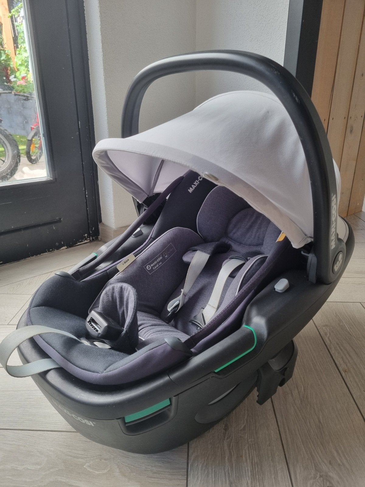maxi cosi coral 360, Ophalen, Autogordel of Isofix, Zo goed als nieuw, 0 t/m 13 kg