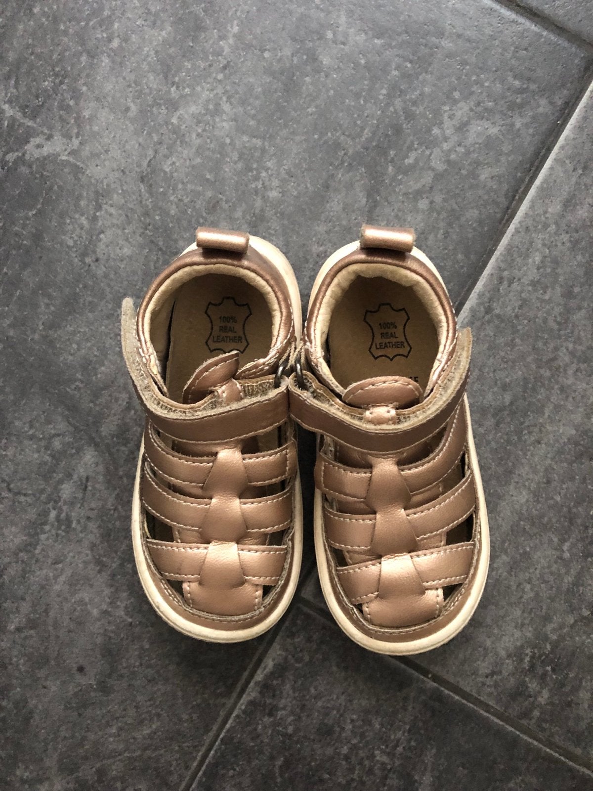 Shoesme leren sandalen goudkleurig maat 23, Kinderen en Baby's, Kinderkleding | Schoenen en Sokken, Jongen of Meisje, Schoenen