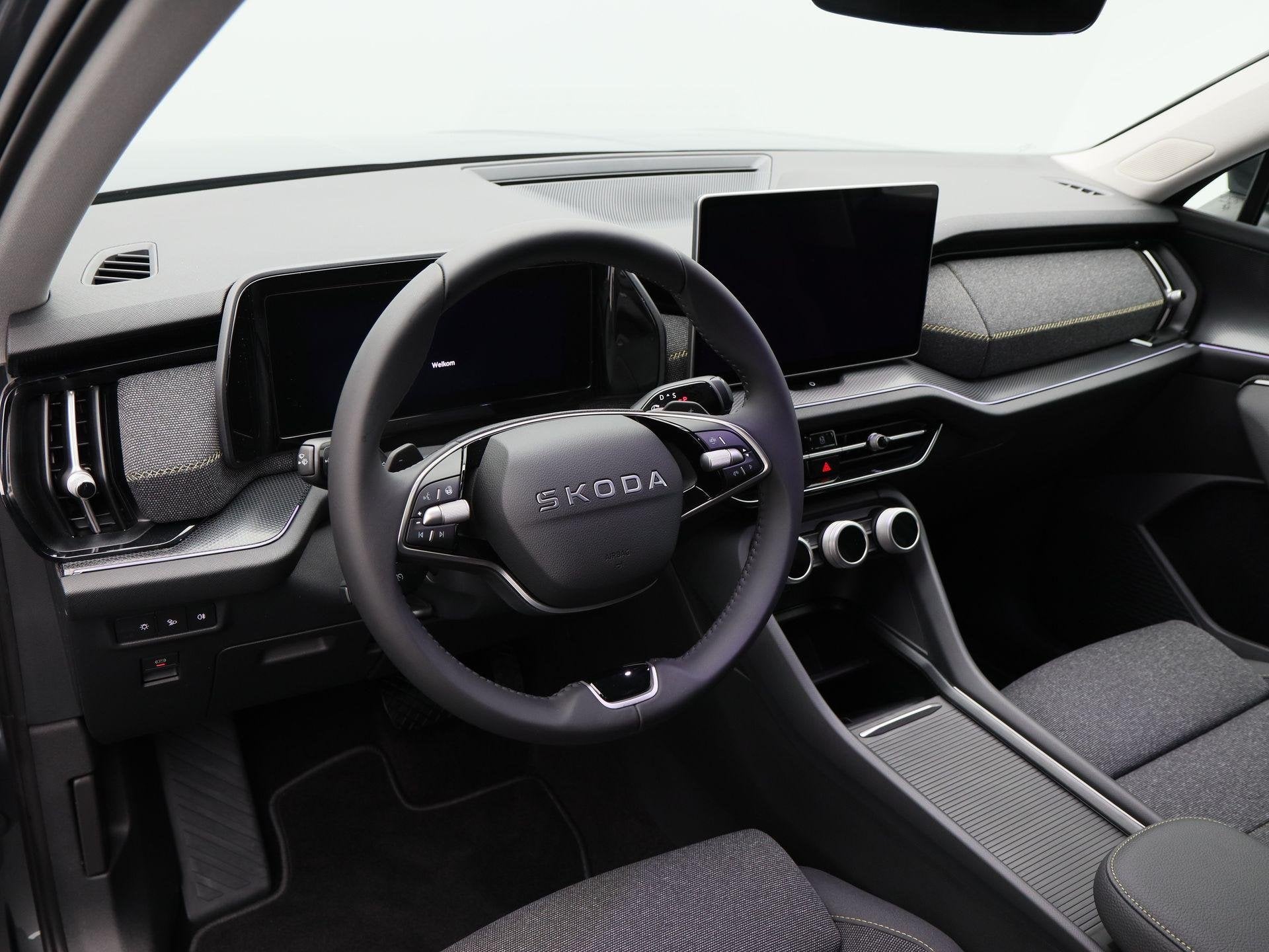 Skoda Kodiaq Business Edition 1.5 TSI PHEV 204 PK | Trekhaak, Auto's, Stof, Euro 6, 4 cilinders, 26 kWh