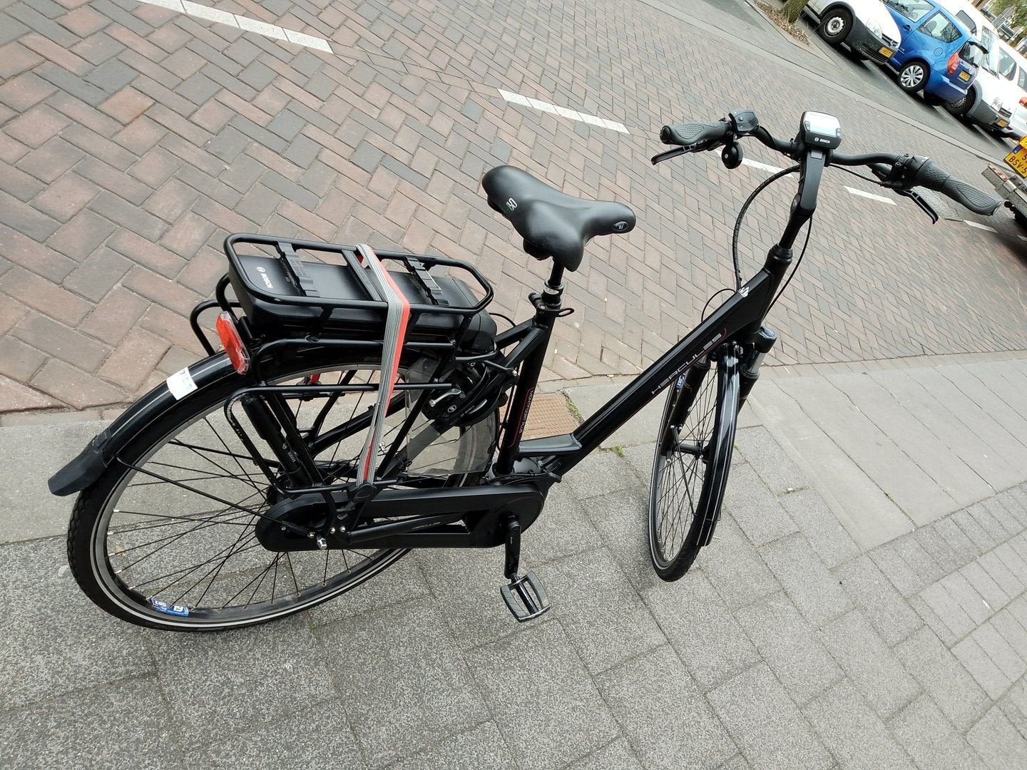 Hercules Montfoort Plus h55 elektrische damesfiets Bosch, Overige merken, Gebruikt, -, -