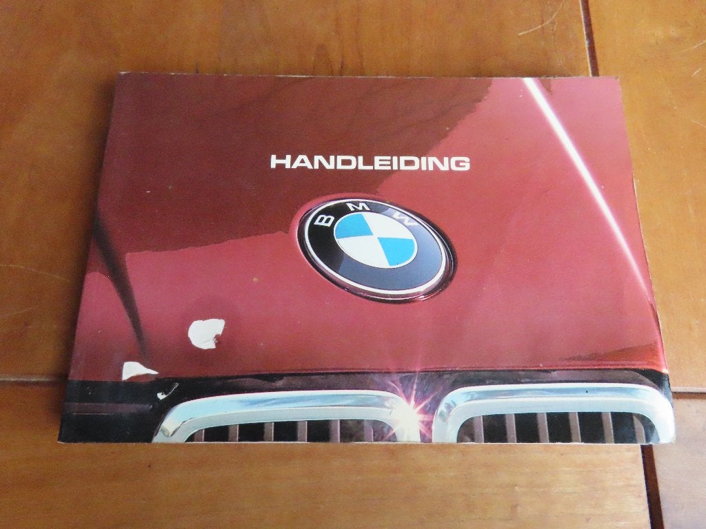 Instructieboek BMW 3-serie E 30 1983 BMW 316 318i 320i 323i, Ophalen of Verzenden