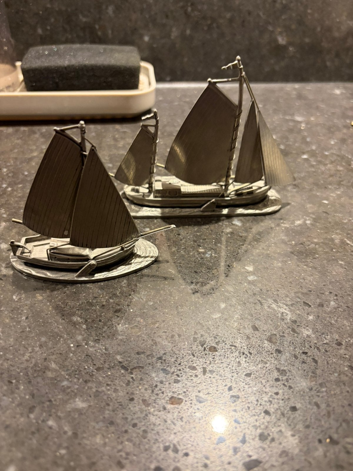 Tinnen bootjes, Verzamelen, Scheepvaart, Ophalen of Verzenden, Zo goed als nieuw