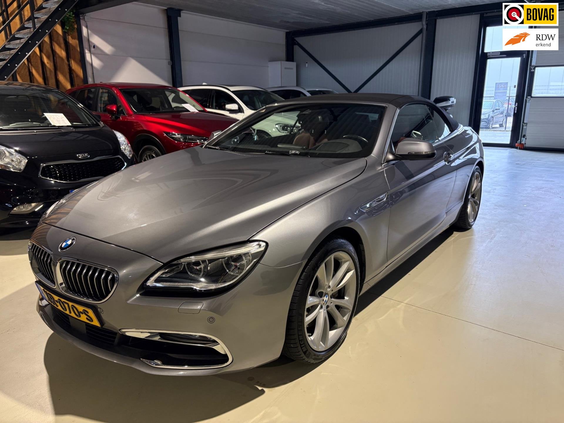 BMW 6-serie Cabrio 640xi High Executive, Gebruikt, Euro 6, 120 €/maand, Leder