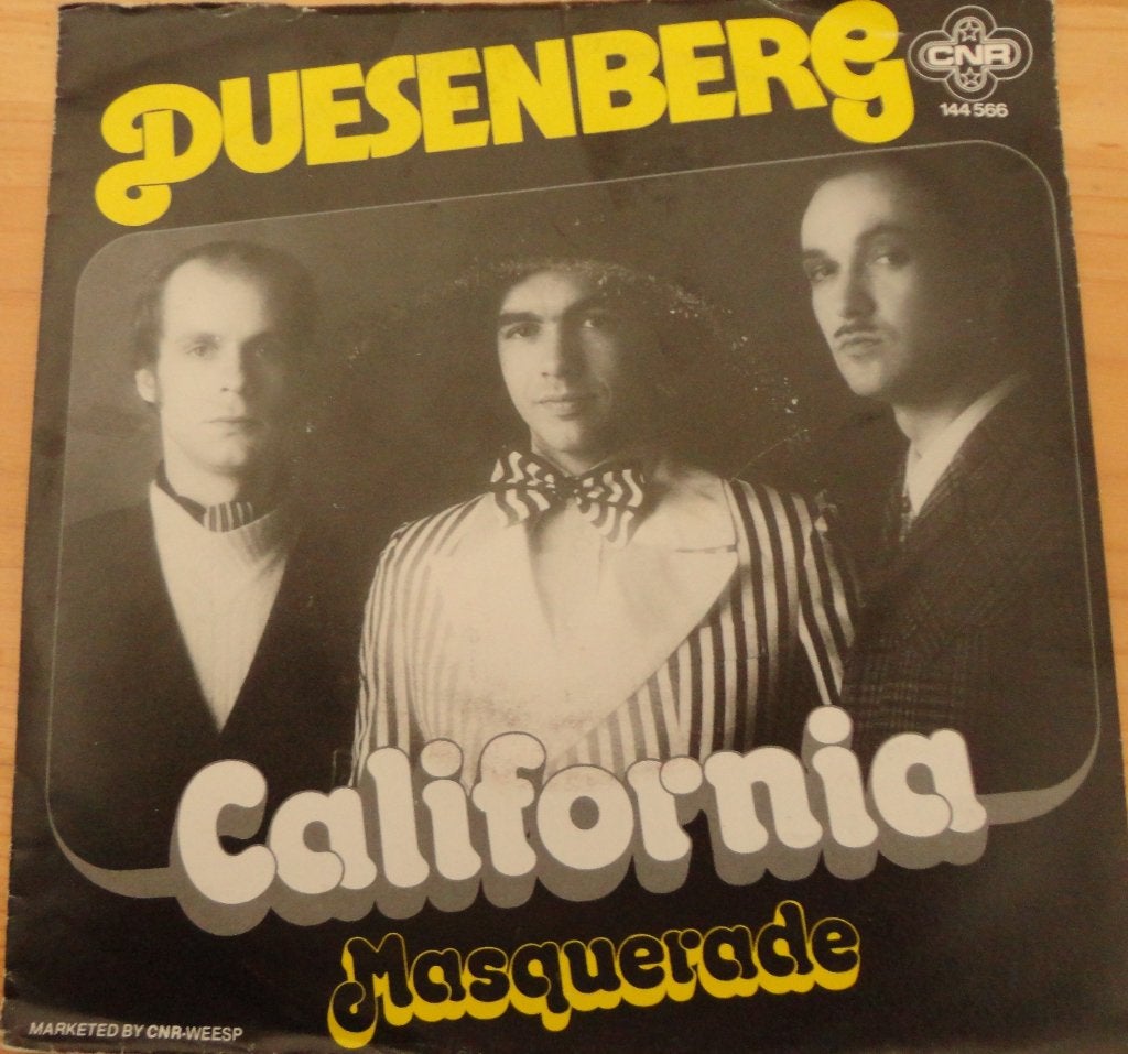 Duesenberg > Masquerade, Ophalen of Verzenden, Gebruikt, 7 inch, Pop