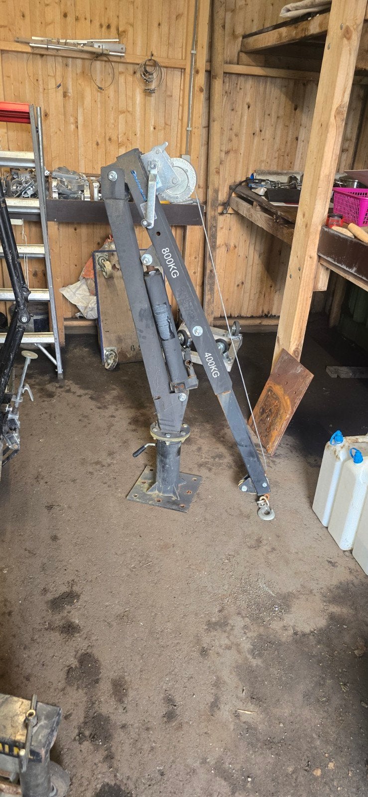 verkoop mini kraan met handlier, Ophalen, Zo goed als nieuw, IJzer