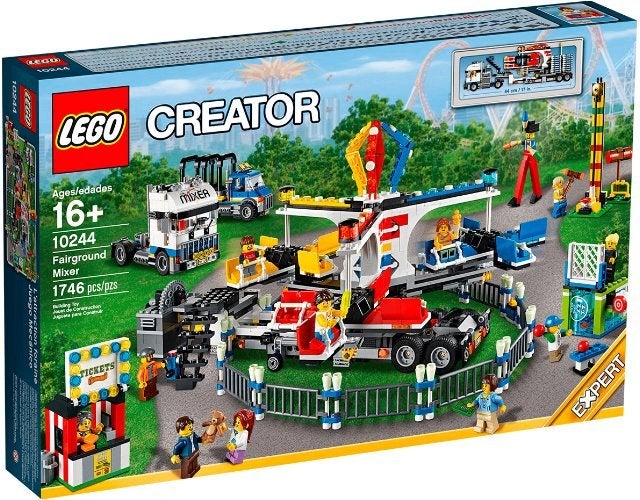 Lego Creator Expert Fairground Mixer nr 10244, Kinderen en Baby's, Speelgoed | Duplo en Lego, Nieuw, Lego, Complete set, Ongeopend/sealed