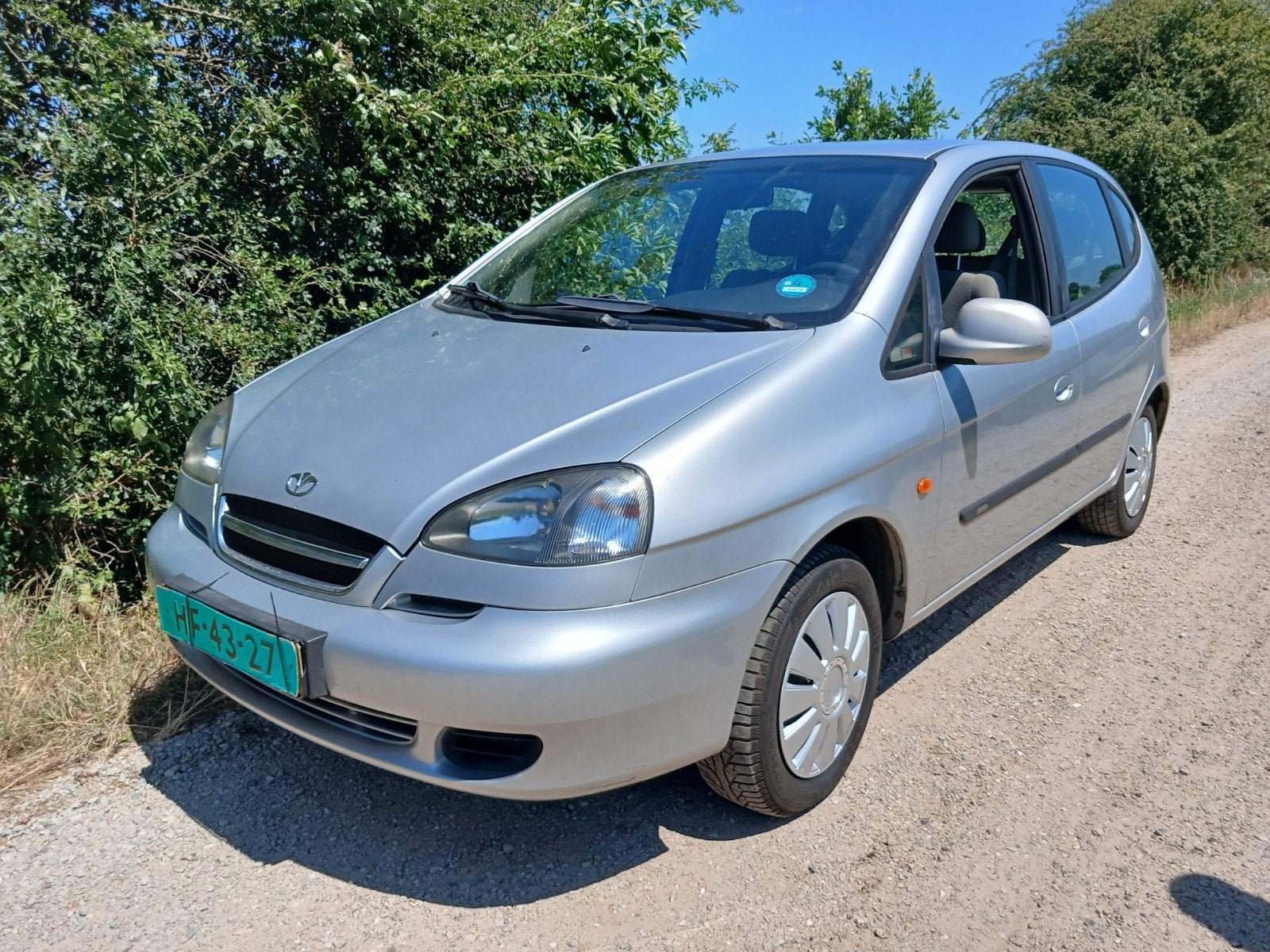 Daewoo Tacuma 2004 1.6 1jr.APK, Airco lees advertentie aub!, Auto's, Daewoo, Voorwielaandrijving, Stof, Origineel Nederlands, Handgeschakeld