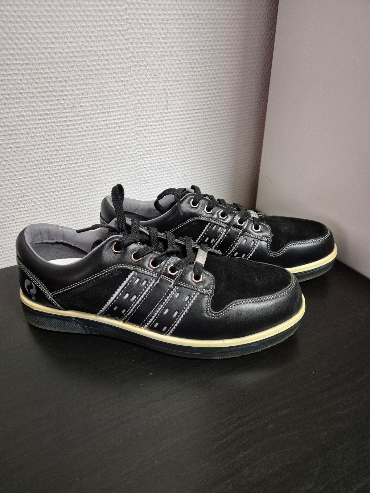 Quick veiligheidsschoenen Derby Black, maat 42, Ophalen of Verzenden, Zo goed als nieuw, Zwart, Werkschoenen