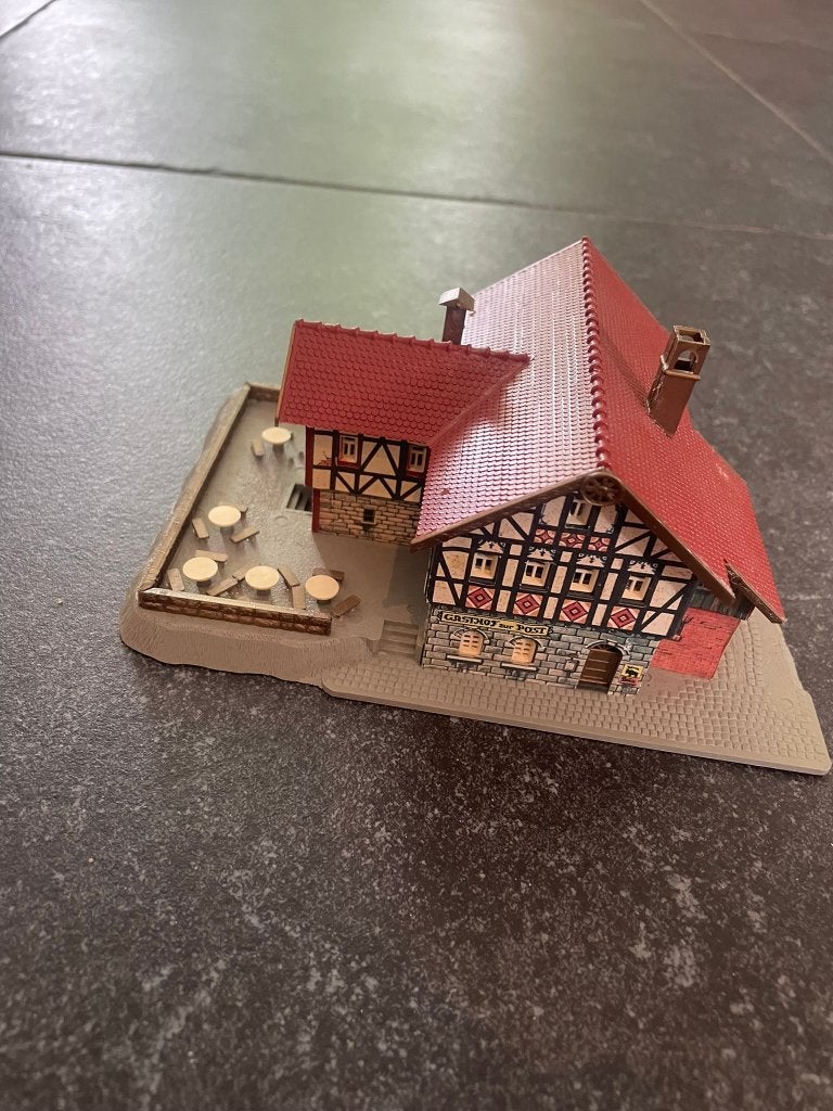 Modelbouw huisje, Gebruikt, Gelijkstroom of Wisselstroom, Brug, Tunnel of Gebouw, Ophalen