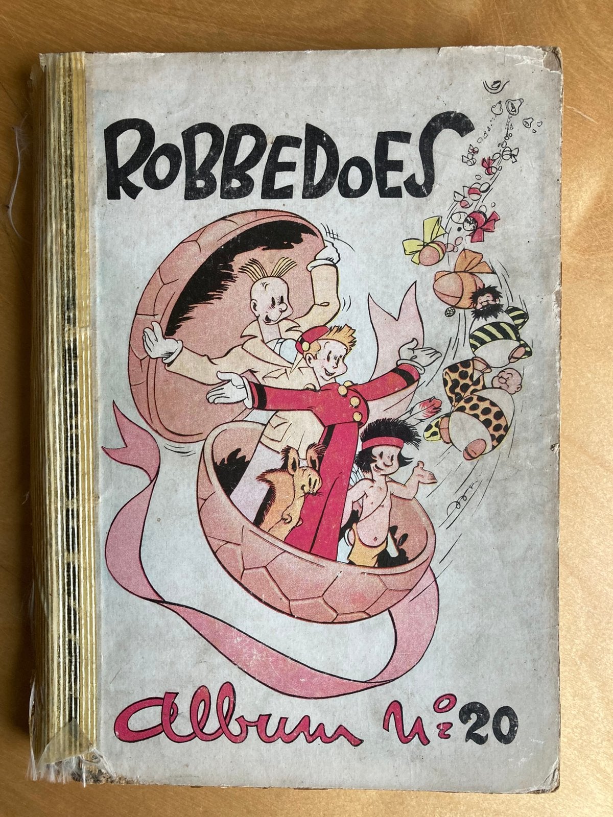 Robbedoes - verzamelalbum #20 - 1947 - 3e jaargang, Eén stripboek, Ophalen of Verzenden, Gelezen