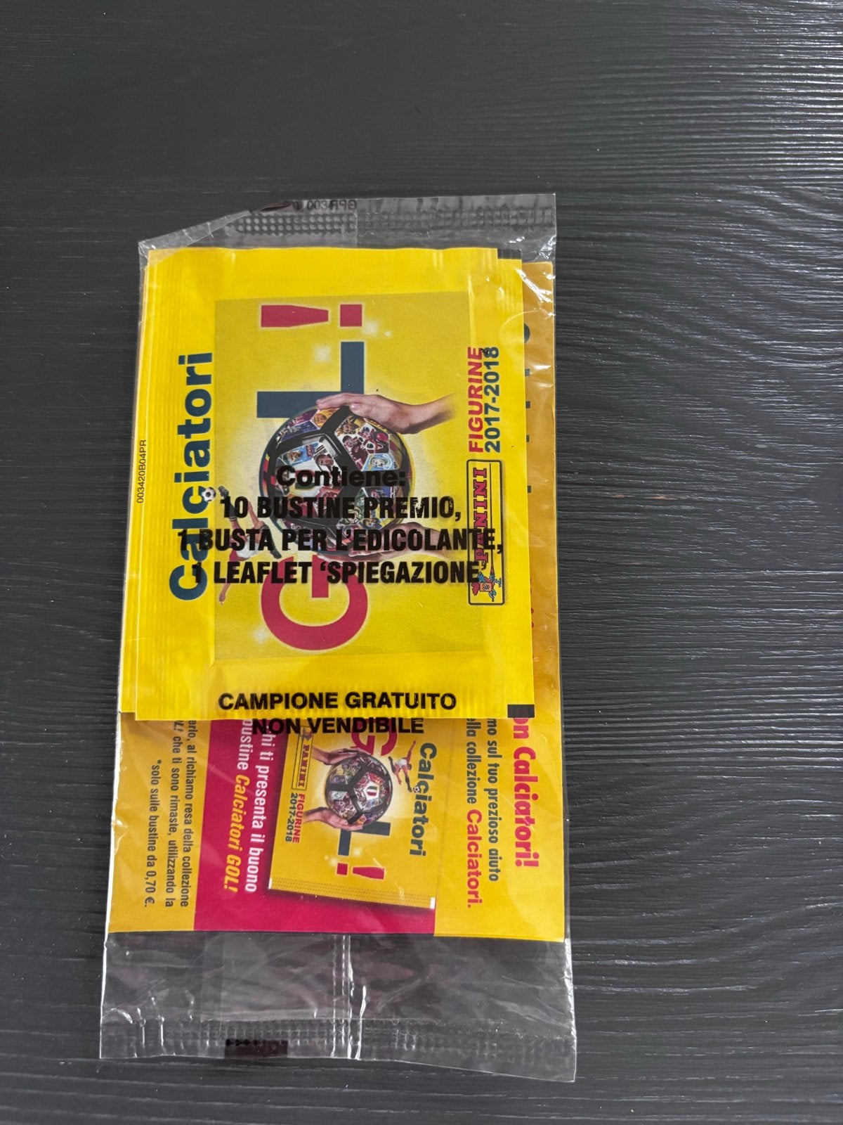Panini Calciatori 2017-2018 Stickerpakket, Hobby en Vrije tijd, Ophalen of Verzenden, Nieuw, Sticker