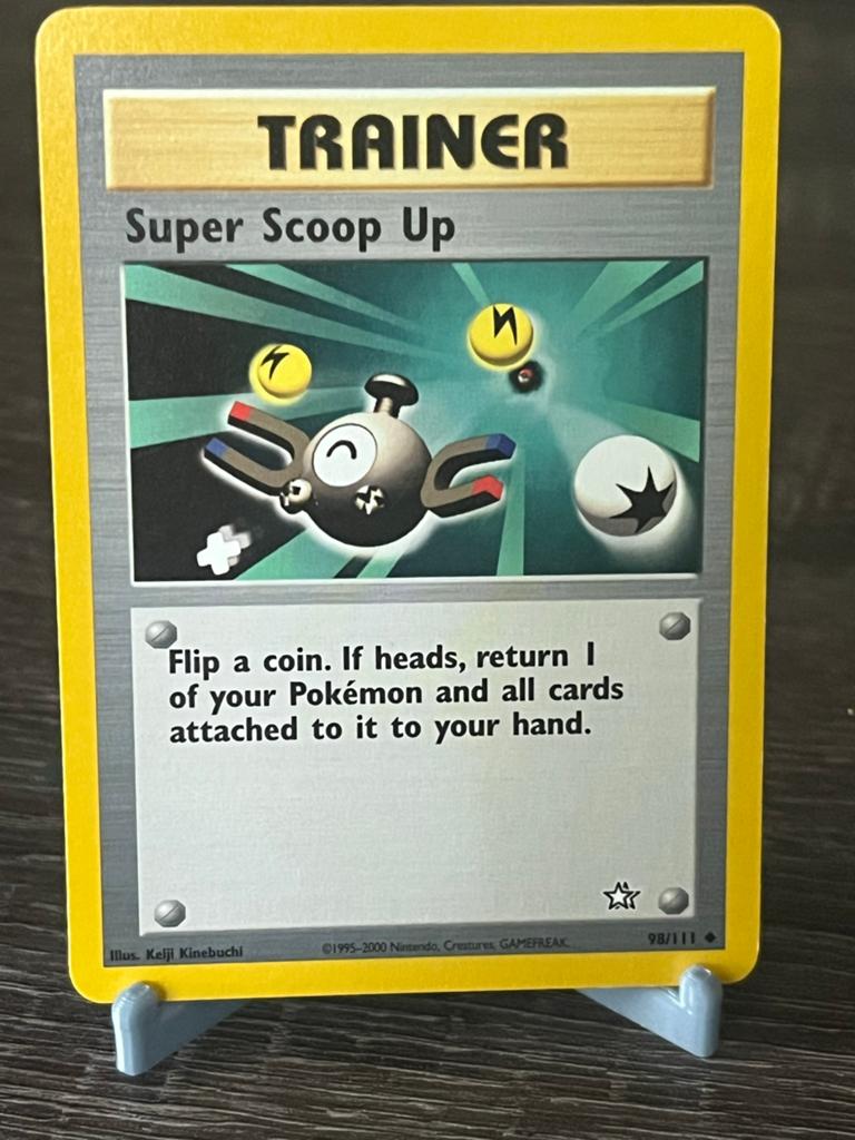 Super Scoop Up (98/111) Neo Genesis - Good, Ophalen of Verzenden, Gebruikt, Losse kaart