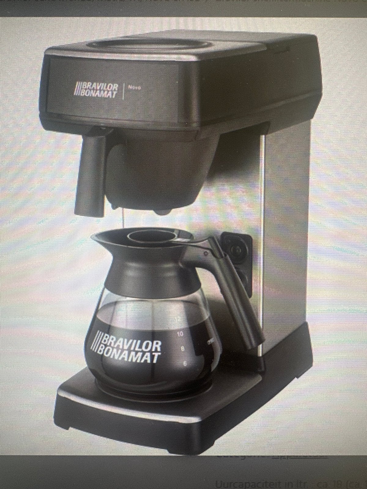 Nieuwe Bravilor Bonamat Novo Koffiemachine met 2 kannen, Witgoed en Apparatuur, Koffiezetapparaten, 10 kopjes of meer, Gemalen koffie