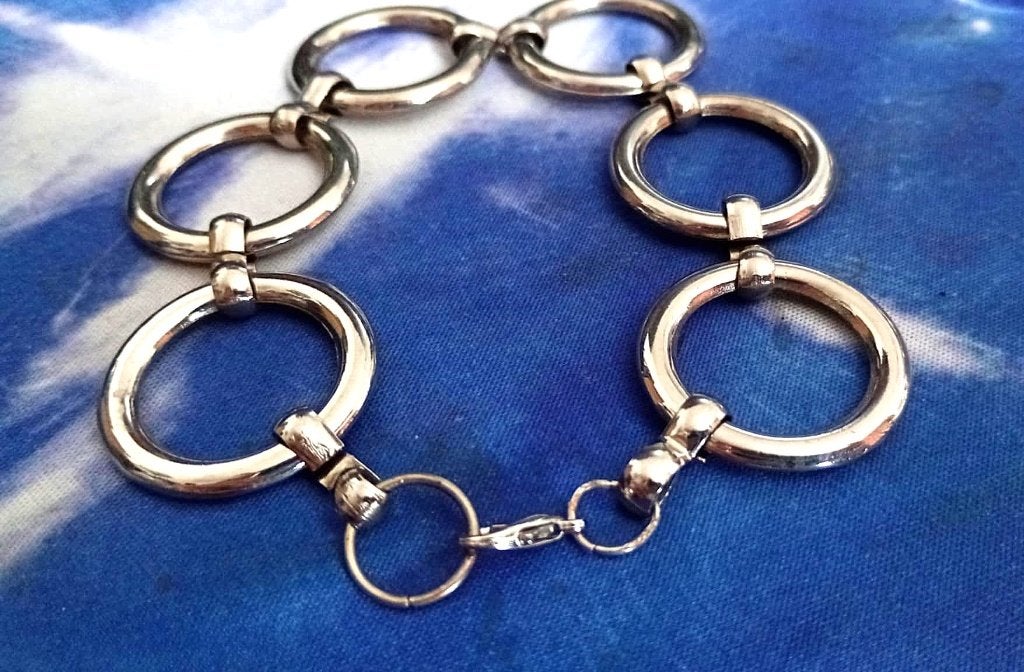 ️ Prachtige roestvrijstalen (RVS) Chunky Schakelarmband –, Verzenden, Nieuw, Zilver, Staal