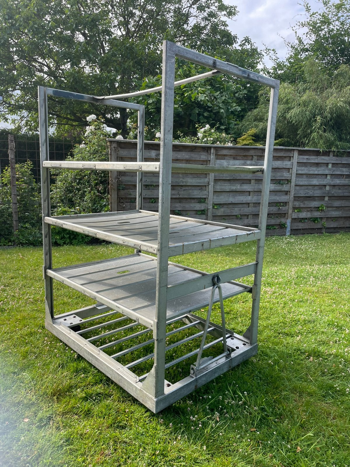 Verrijdbare stelling, ideaal voor garage of berging, Ophalen, Gebruikt
