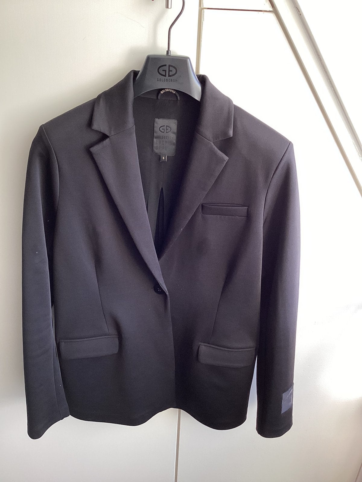 Goldbergh zwarte blair blazer S, Zwart, Ophalen of Verzenden, Zo goed als nieuw, Jasje