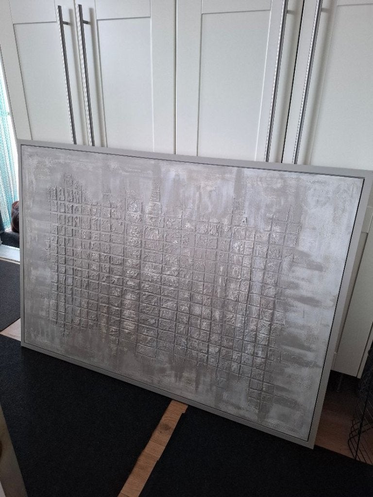 groot WABI SABI wandpaneel 100x140, Huis en Inrichting, Ophalen, 140 cm, Boho, Zo goed als nieuw
