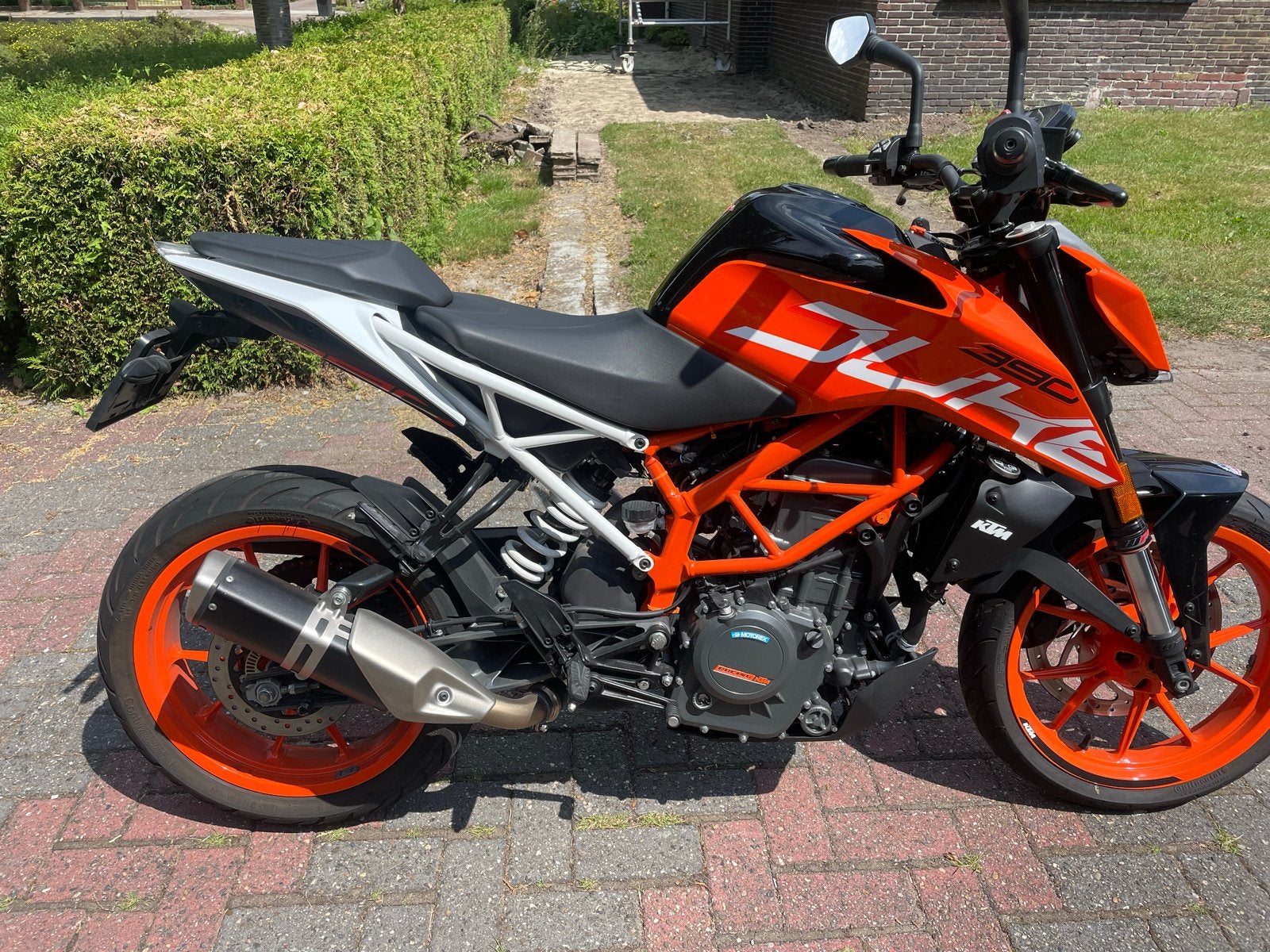 KTM Duke 390 - 2020 - A2 rijbewijs, Motoren, Motoren | KTM, LED Verlichting, Gebruikt, Particulier, 373 cc