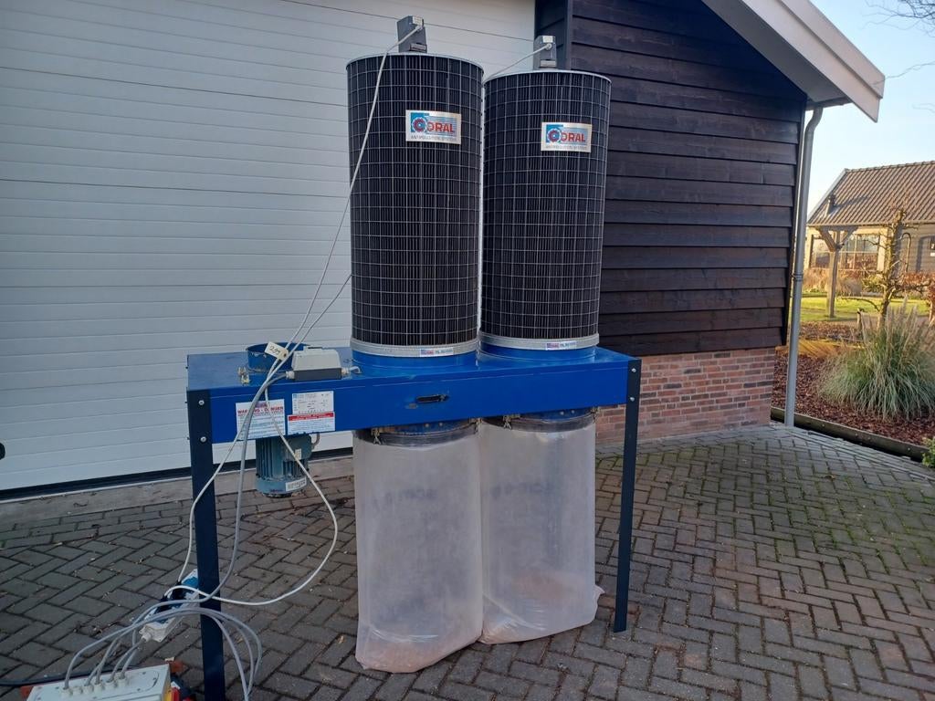 Afzuiger stofafzuiger fijnfilter stofafzuiging met buizen, Doe-het-zelf en Verbouw, Ophalen