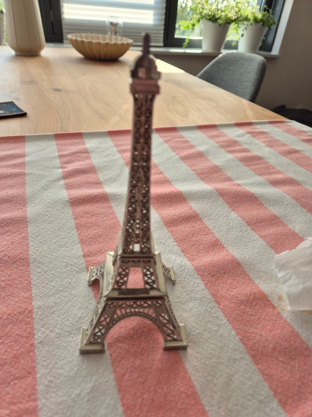 Nieuwe Eiffeltoren miniatuur 20cm, Ophalen of Verzenden, Nieuw