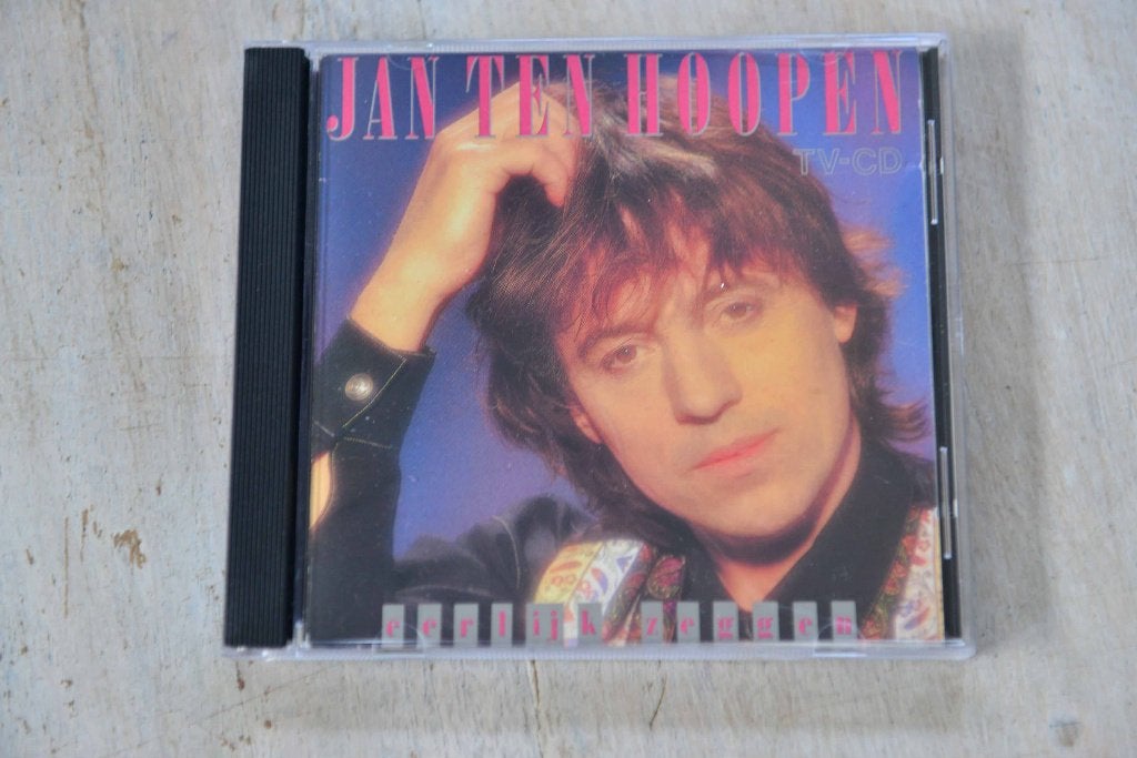 JAN TEN HOOPEN = = Eerlijk Zeggen 14 geweldige nummers, Verzenden, Inclusief doosje, Zo goed als nieuw, Pop