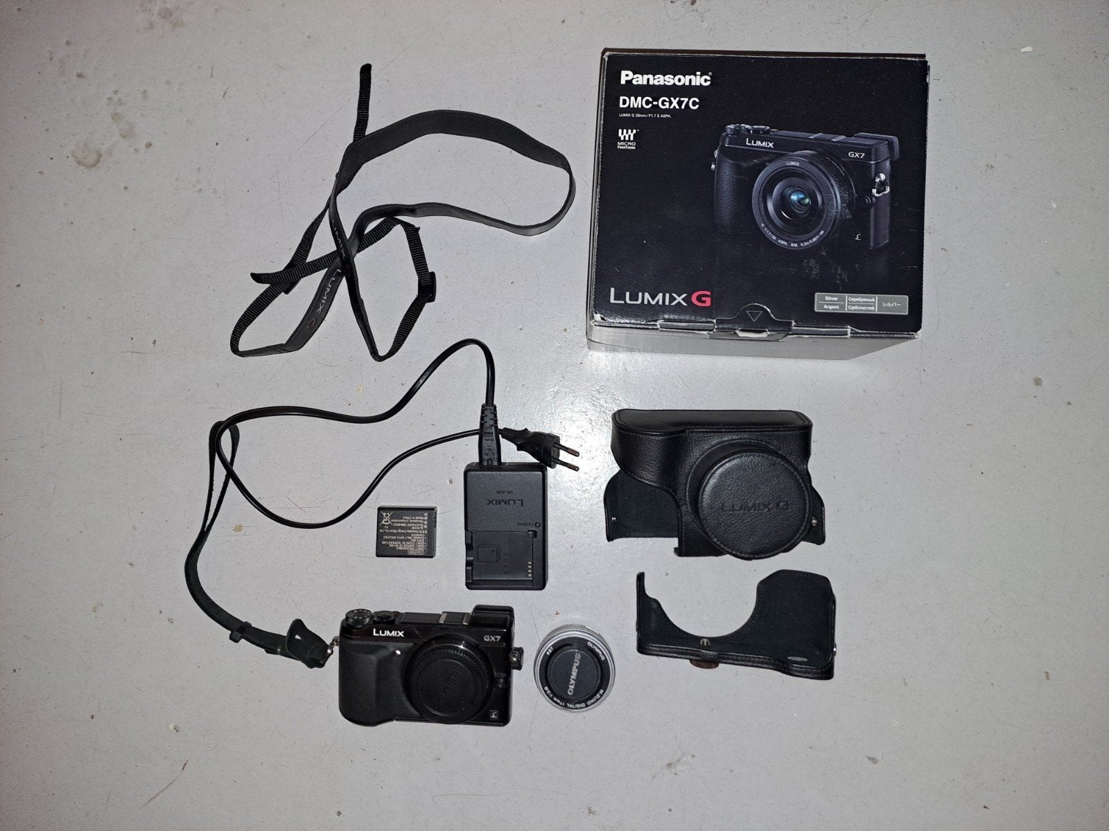 lumix GX7 + 17mm 2.8 lens + accessoires, Ophalen, Gebruikt, Overige Merken, Geen optische zoom