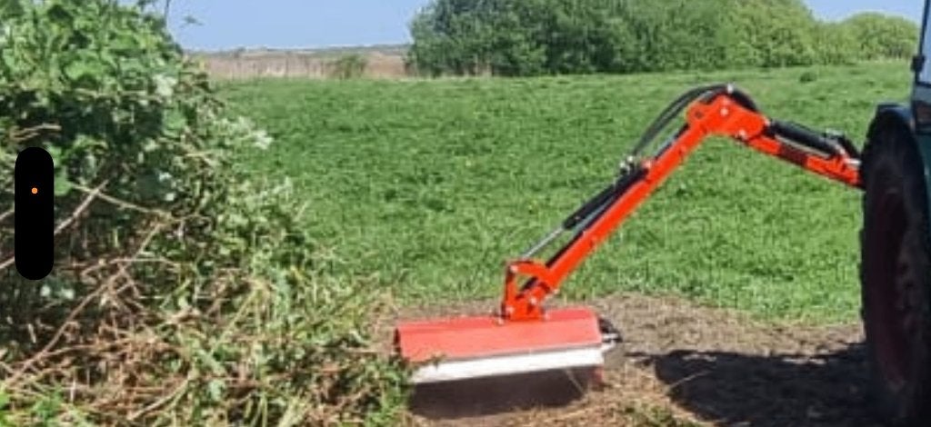 klepelmaaier met hydrolische arm voor mini trekker va 25 pk, Ophalen of Verzenden, Gebruikt, 50 cm of meer