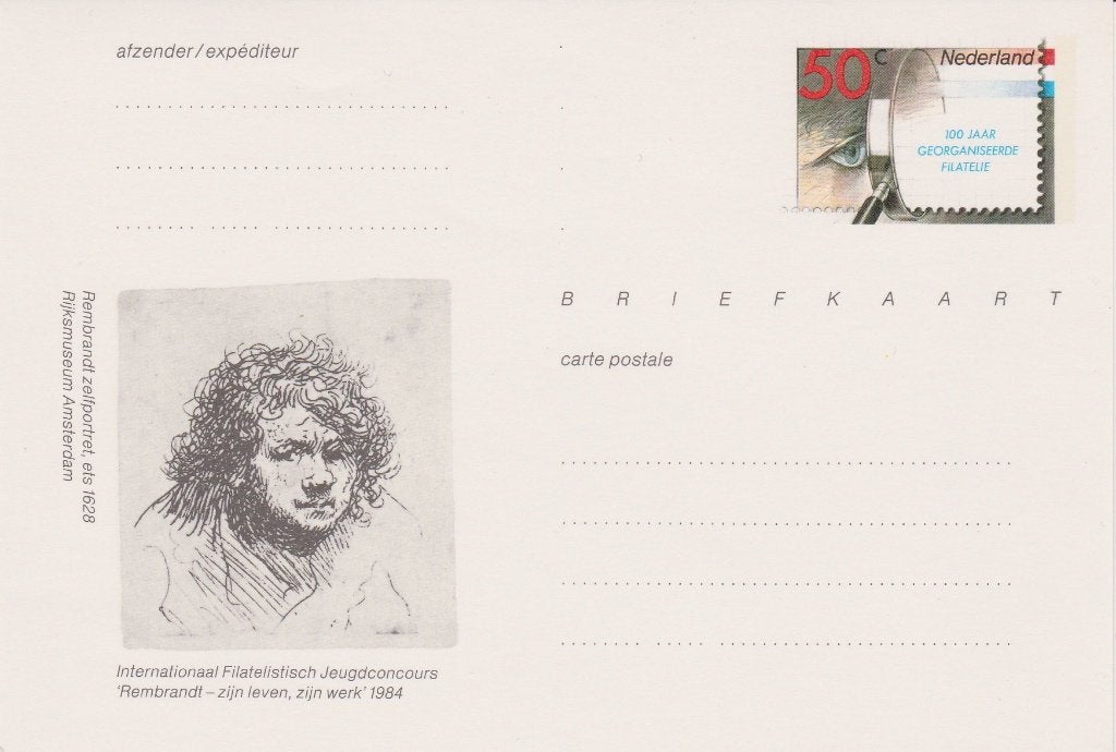 Postwaardestuk - Briefkaart. Geuzendam 362. ** Rembrandt, Ophalen of Verzenden, Briefkaart