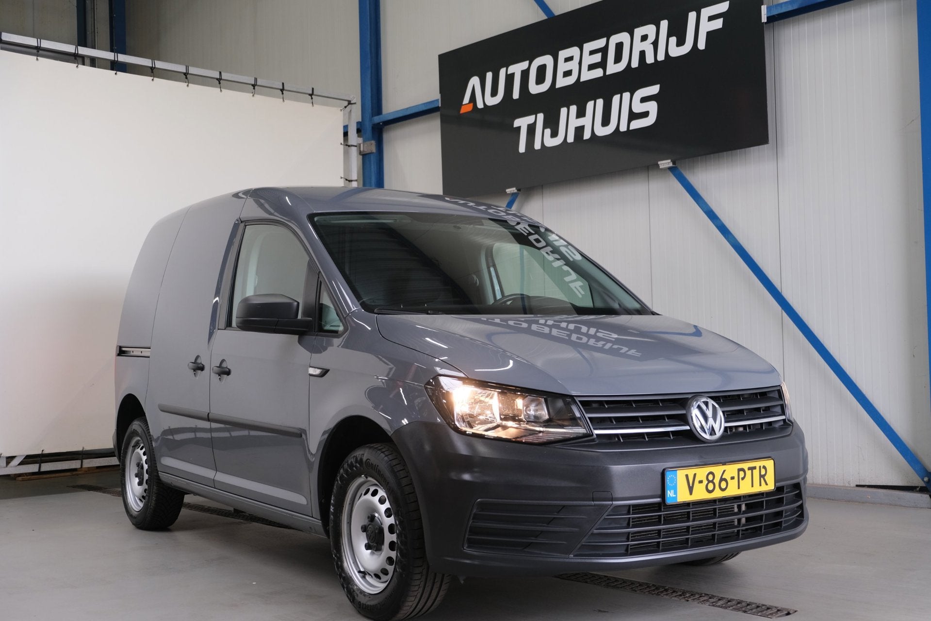 Volkswagen Caddy 1.0 TSI L1H1 BMT - Airco, Trekhaak., Auto's, Voorwielaandrijving, Dealer onderhouden, Gebruikt, Euro 6
