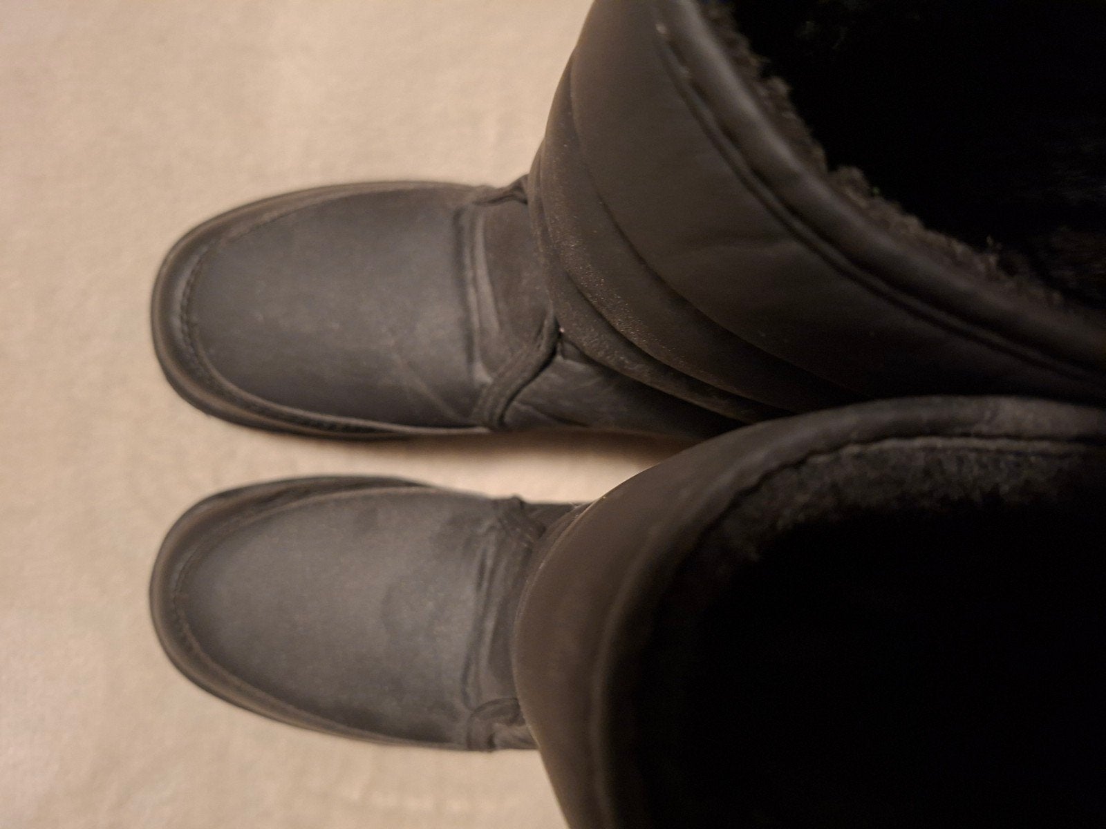 Zwarte Snowboots Maat 38 - Warm en Comfortabel, Ophalen of Verzenden, Zo goed als nieuw, Zwart, Snowboots