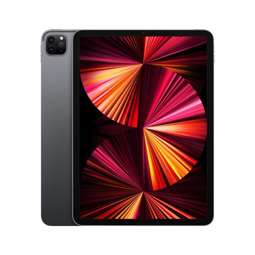 iPad Pro 11-inch M1 (128GB) + Pencil + Apple Cover, Computers en Software, Apple iPads, Ophalen, Apple iPad, Zwart, 11 inch