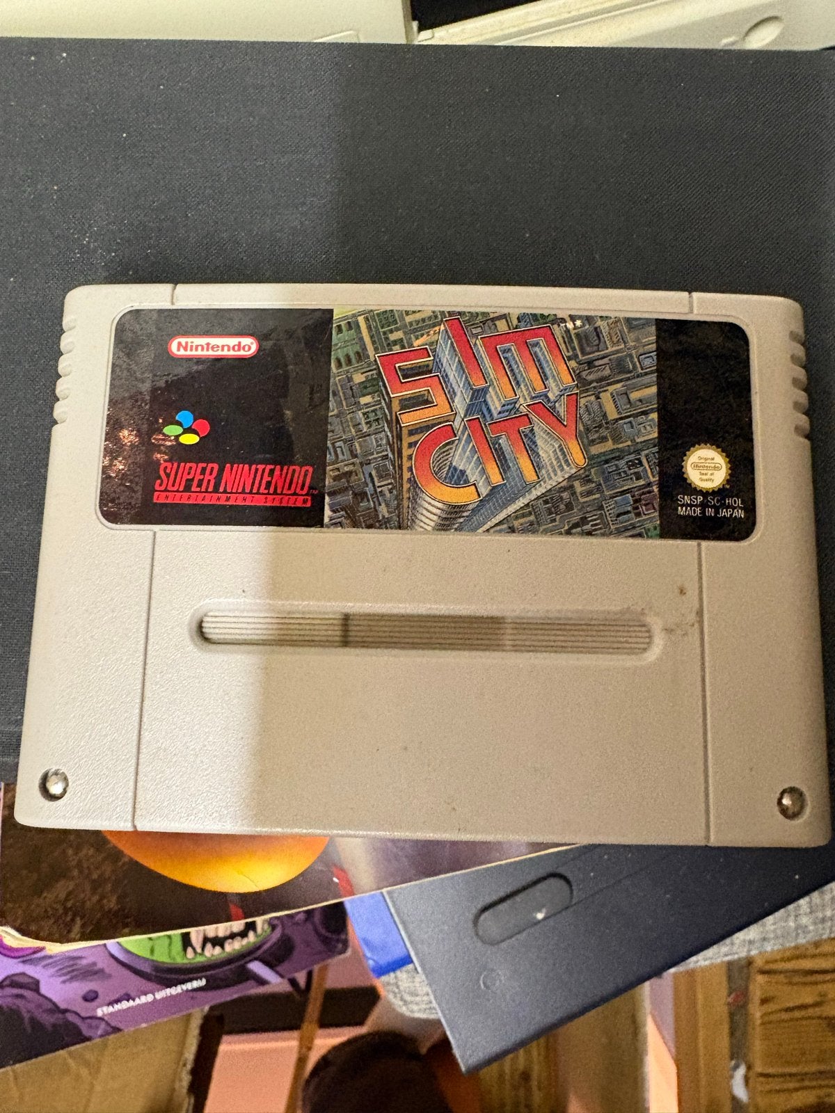 Sim City - Super Nintendo (SNES) Game Cartridge, Gebruikt, 1 speler, Ophalen of Verzenden, Vanaf 3 jaar
