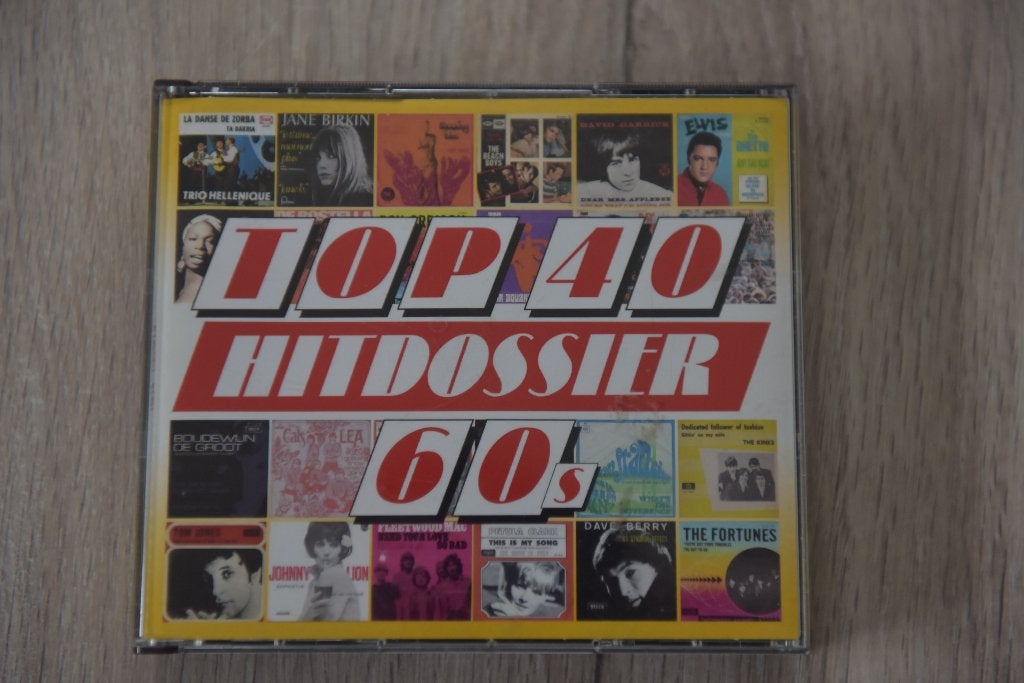 TOP 40 HITDOSSIER 60'S == 5CDbox, Cd's en Dvd's, Verzenden, Zo goed als nieuw, Pop, Boxset