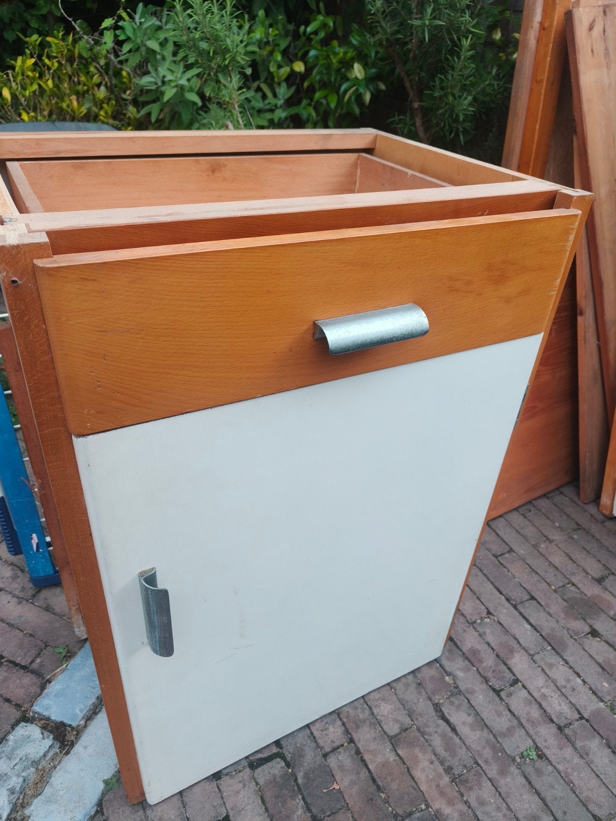 Piet Zwart keukenkastjes vintage, Ophalen, Gebruikt, 50 tot 100 cm, Minder dan 100 cm