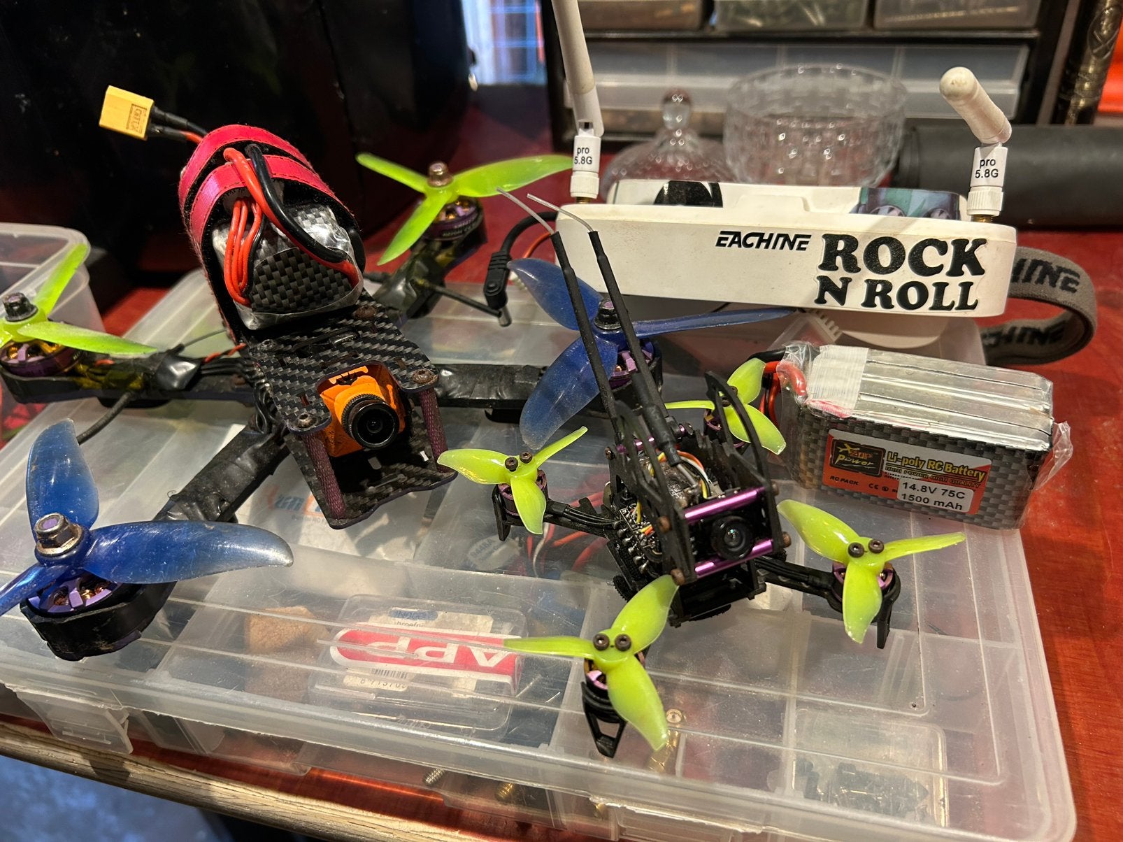 Race drone, 250 tot 900 gram, Overige merken, 1 tot 5 kilometer, Topkwaliteit