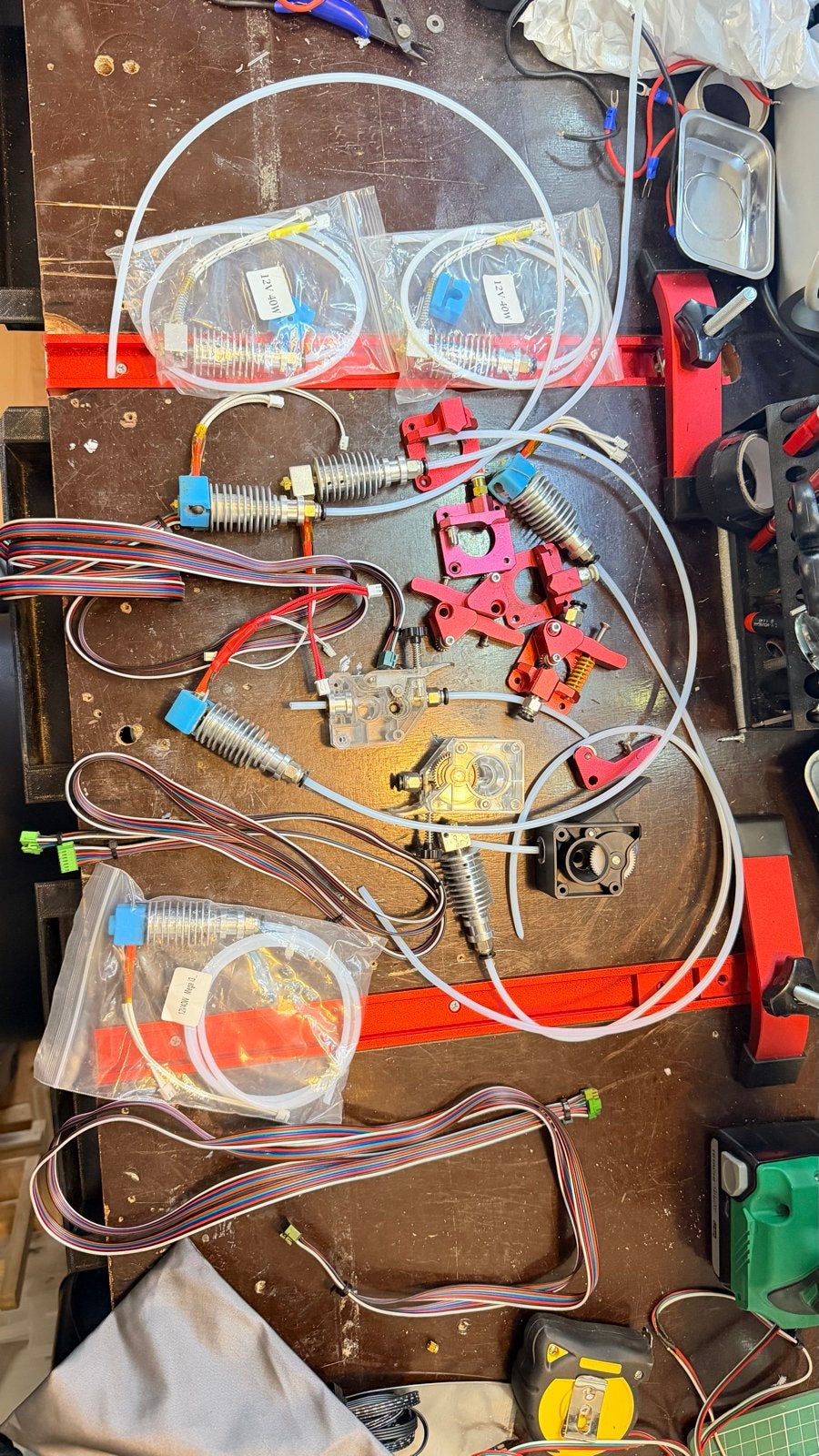 Diverse 3D-printer onderdelen en accessoires, Ophalen of Verzenden, Zo goed als nieuw, 3 of meer, Filament