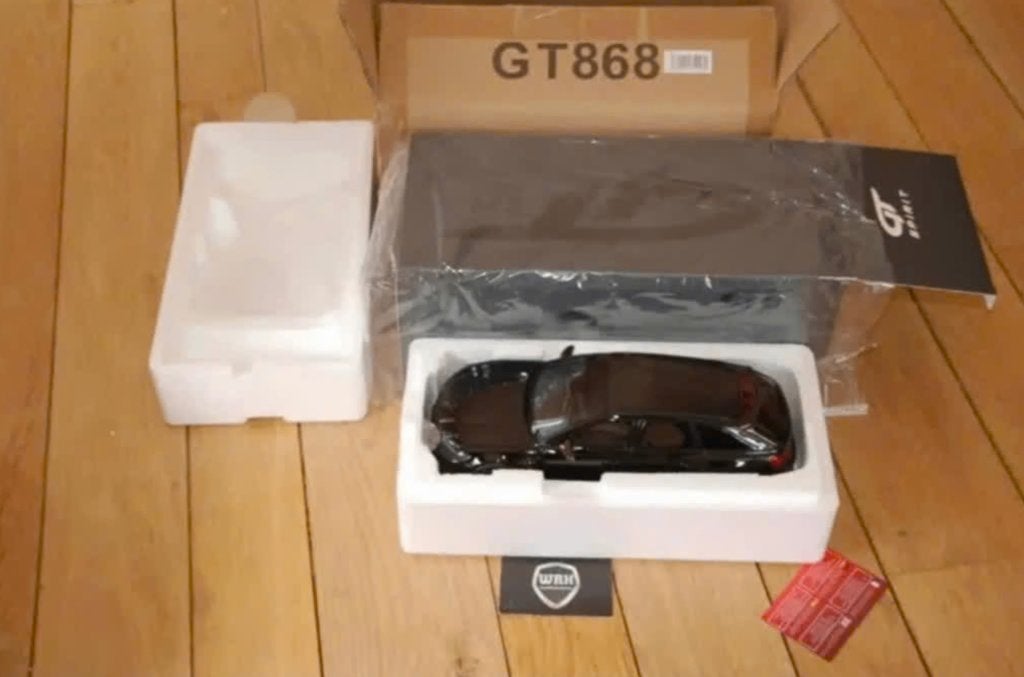 1:18 AUDI RS6 ABT 2021 C8 black GT spirit GT868 in doos WRH, Verzenden, Zo goed als nieuw, Auto, Overige merken