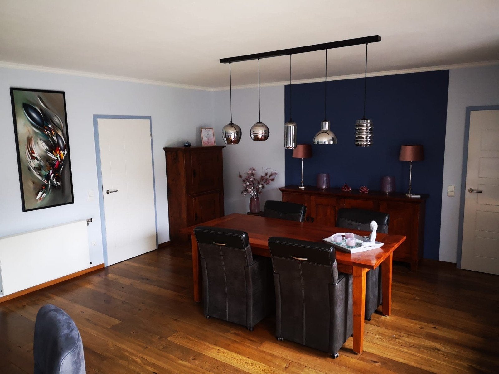 Mooie tafellamp met led verlichting, Ophalen, Gebruikt, LED verlichting