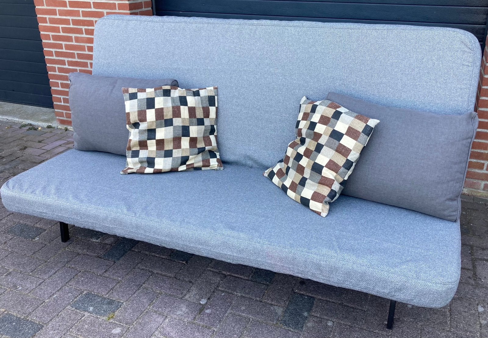 IKEA NYHAMN 3-zits slaapbank - Zo goed als nieuw, Ophalen, Tweepersoons, 140 cm, Zo goed als nieuw