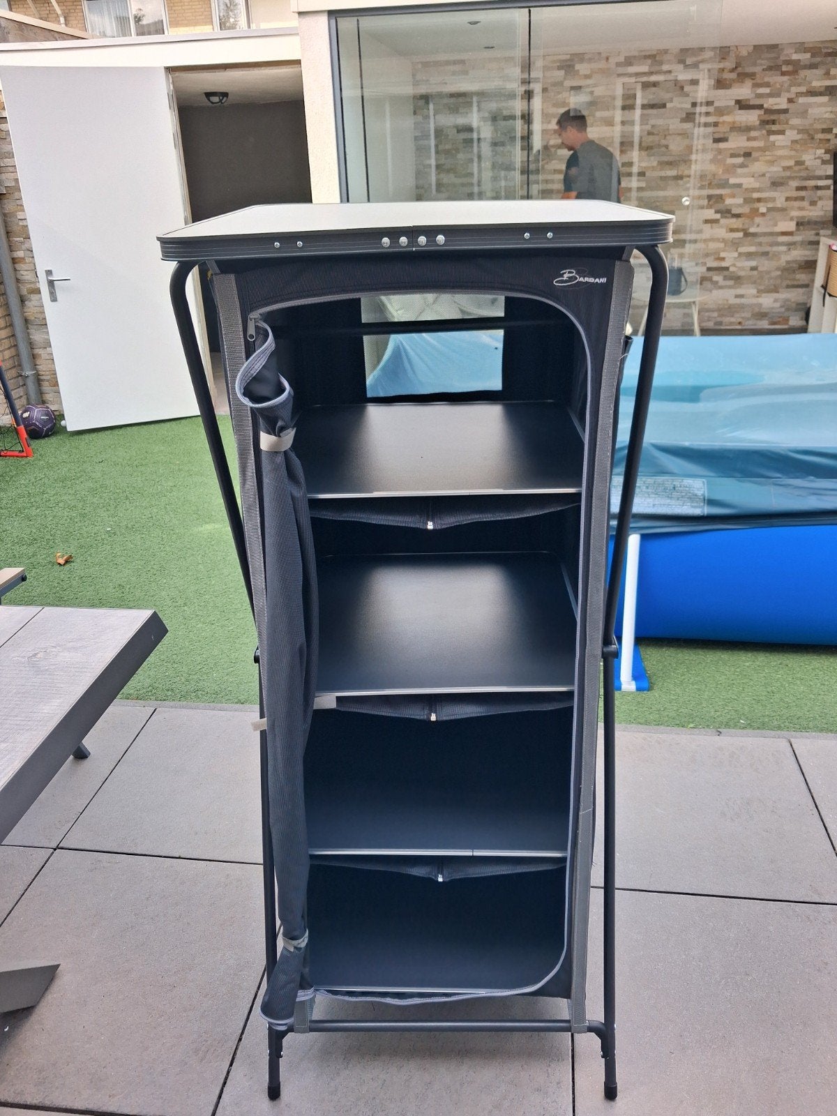 Bardani Ripiani x4 Campingkast - Handig en Compact, Caravans en Kamperen, Ophalen, Zo goed als nieuw