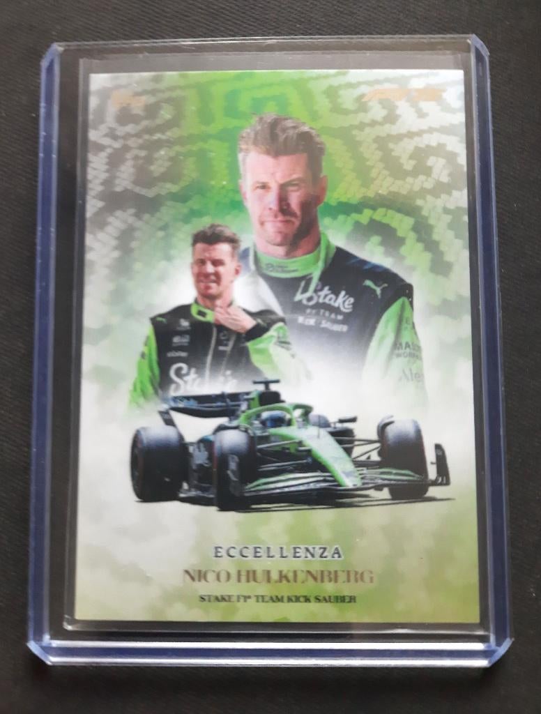 Nico Hulkenberg Stake F1 Topps Eccellenza Trionfo 2025 kaart, Hobby en Vrije tijd, Ophalen of Verzenden, Nieuw, Plaatje