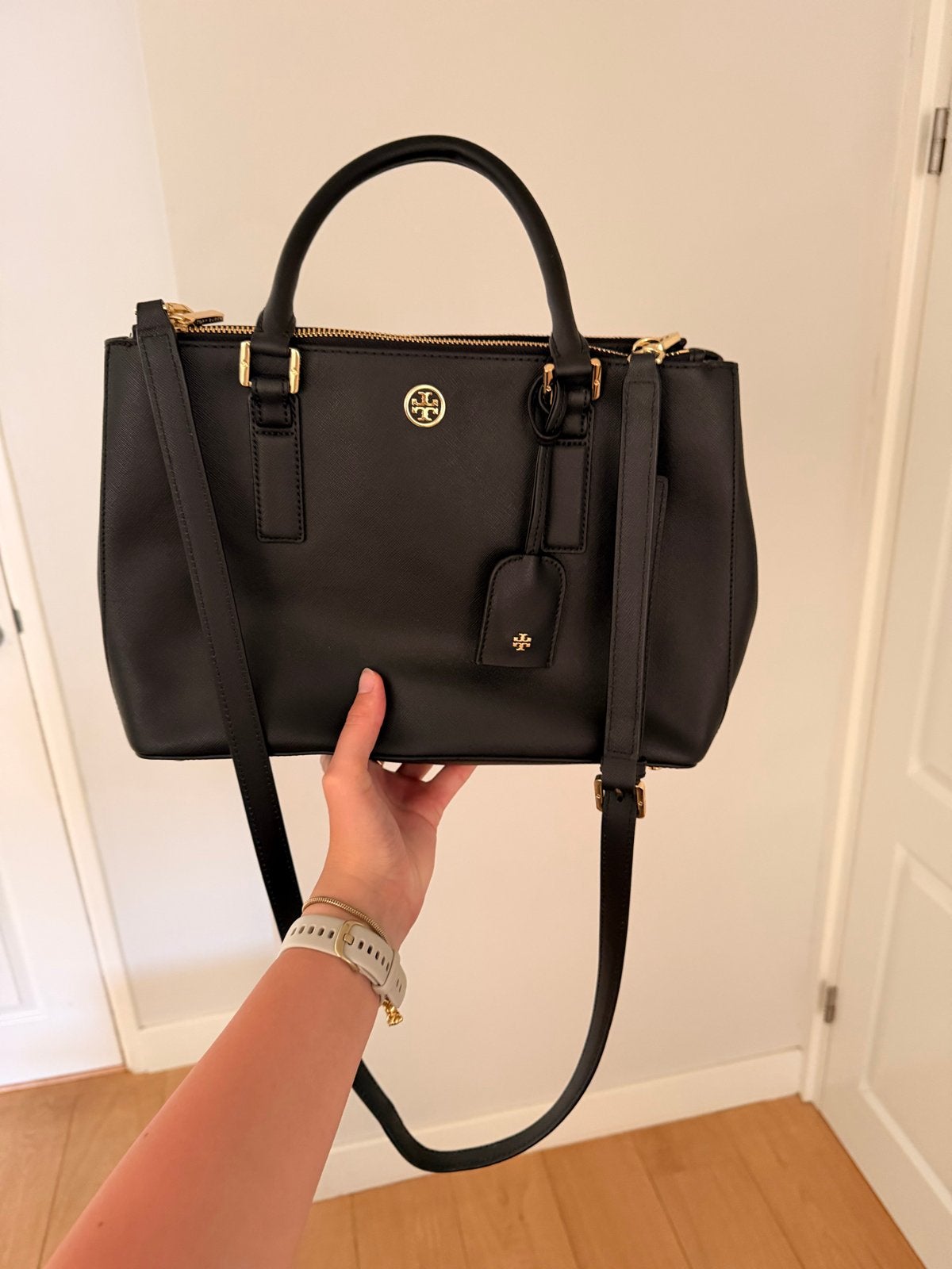 Tory Burch Handtas Zwart - nieuw, Ophalen of Verzenden, Nieuw, Zwart, Handtas